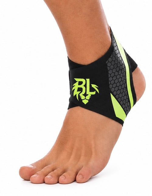 BraceLion Compression Ankle Brace (Neon Green)
