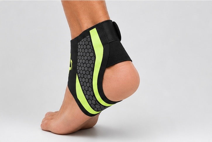 BraceLion Compression Ankle Brace (Neon Green)