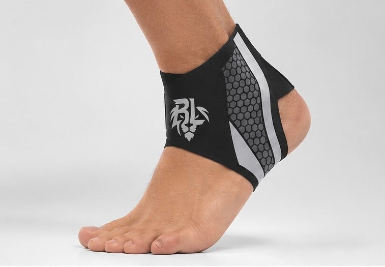 BraceLion Compression Ankle Brace (Grey)